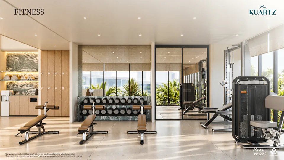 The Title KUARTZ artist’s impression: Training space